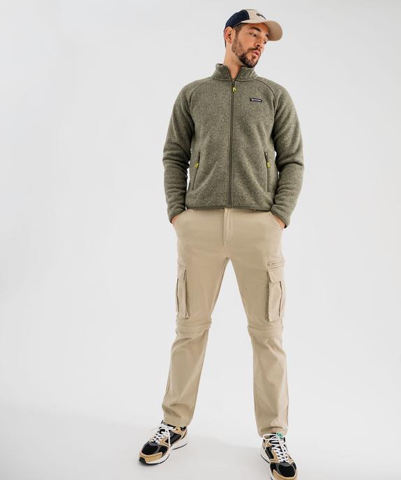 Gilet zippé intérieur polaire et col montant homme - Roadsign vue8 - ROADSIGN G4G - GEMO