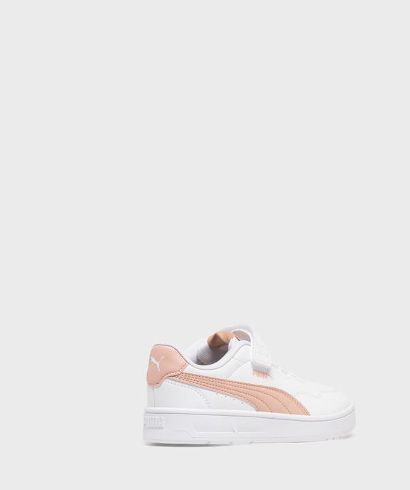 Baskets basses CourtLally fille - Puma vue4 - PUMA - GEMO