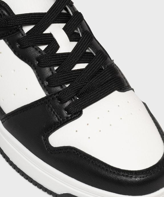 Baskets bicolores à lacets femme - Camps United vue6 - CAMPS - GEMO