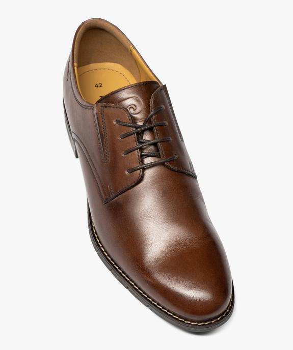 Derby dessus cuir homme - Pierre Cardin vue5 - PIERRE CARDIN D - GEMO