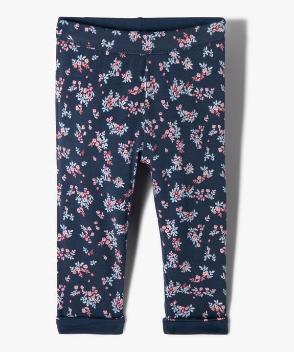 Legging réversible bébé fille - LuluCastagnette vue4 - LULU CASTAGNETTE GEMO FOR GOOD - GEMO