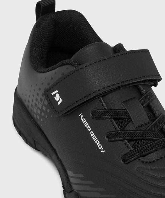 Chaussures de foot garçon avec fermeture scratch vue6 - 5 MILES GEMO FOR GOOD - GEMO