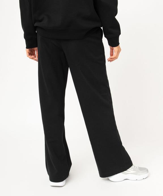 Pantalon de jogging coupe flare femme vue3 - GEMO(FEMME PAP) - GEMO