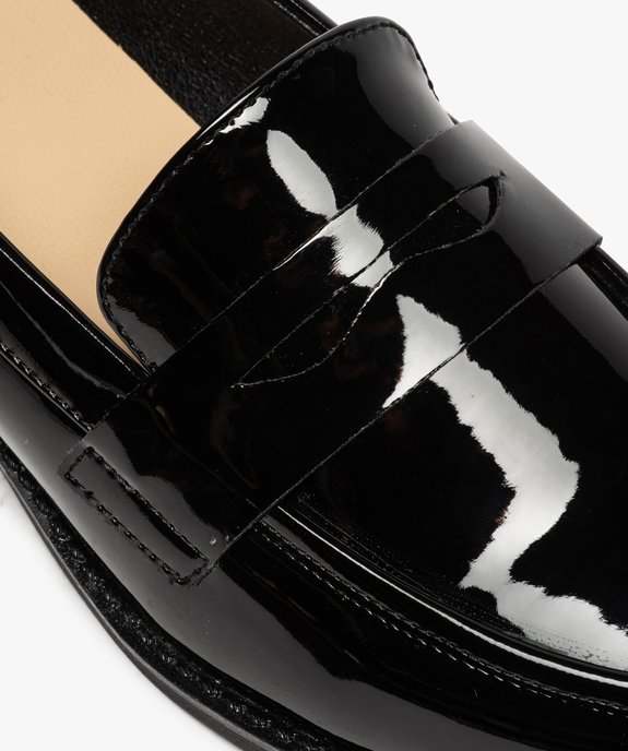 Mocassins femme vernis à talon plat style classique vue7 - VALENTINA BALDA - GEMO
