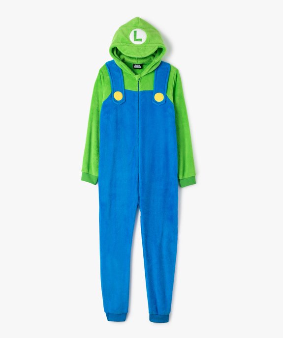 Combinaison pyjama garçon à capuche - Super Mario vue1 - MARIO - GEMO