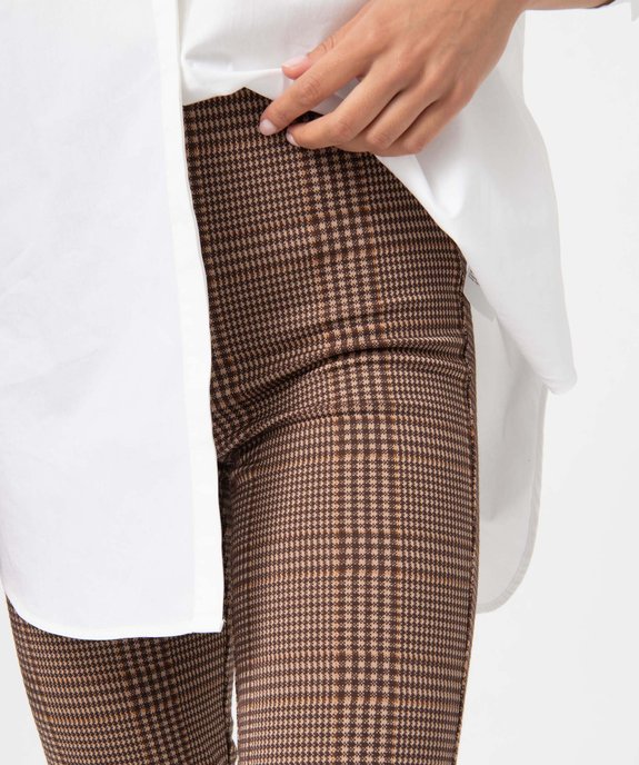 Leggings femme à motif tartan vue2 - GEMO(FEMME PAP) - GEMO