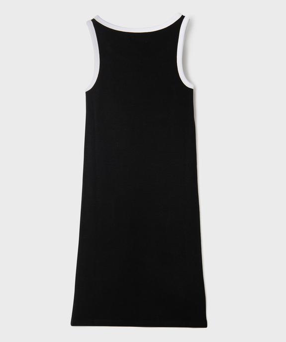 Robe débardeur en maille côtelée fille vue5 - GEMO 4G FILLE - GEMO