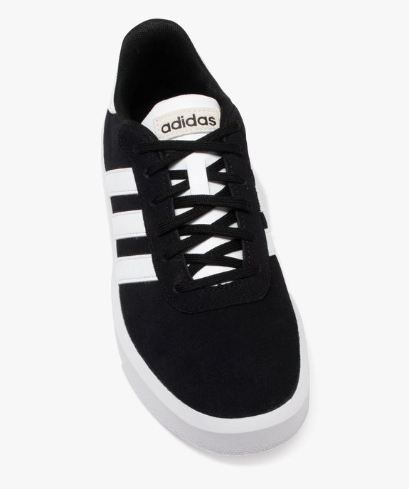 Baskets femme dessus en cuir et à semelle plateforme - Adidas vue5 - ADIDAS - GEMO
