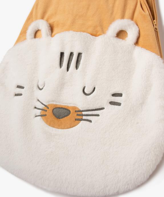 Gigoteuse hiver en velours avec motif ours TOG 2,5 vue3 - GEMO 4G BEBE - GEMO