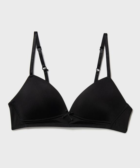 Soutien-gorge avec bonnets paddés et bretelles multipositions fille vue2 - GEMO (JUNIOR) - GEMO