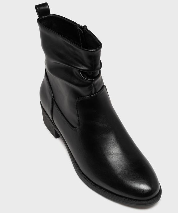 Boots avec tige souple femme - Valentina Baldano vue5 - VALENTINA BALDANO GEMO FORGOOD - GEMO