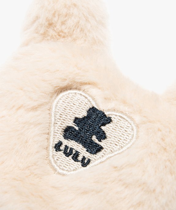Gants fille 2-en-1 avec mitaines en sherpa - LuluCastagnette vue3 - LULUCASTAGNETTE - GEMO