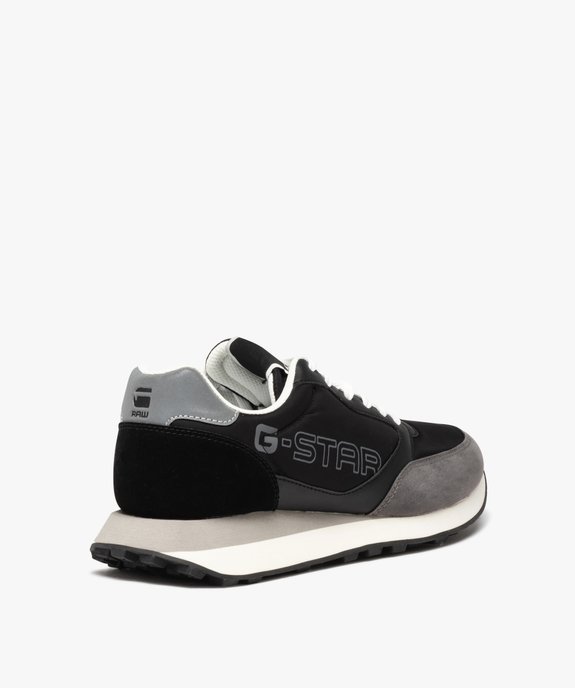 Baskets homme casual bicolores à lacets - G-Star Raw vue5 - G-STAR - GEMO