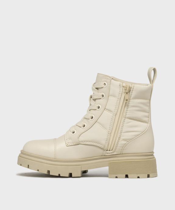 Boots bimatière à semelle crantée fille vue3 - LOVELY WINGS - GEMO