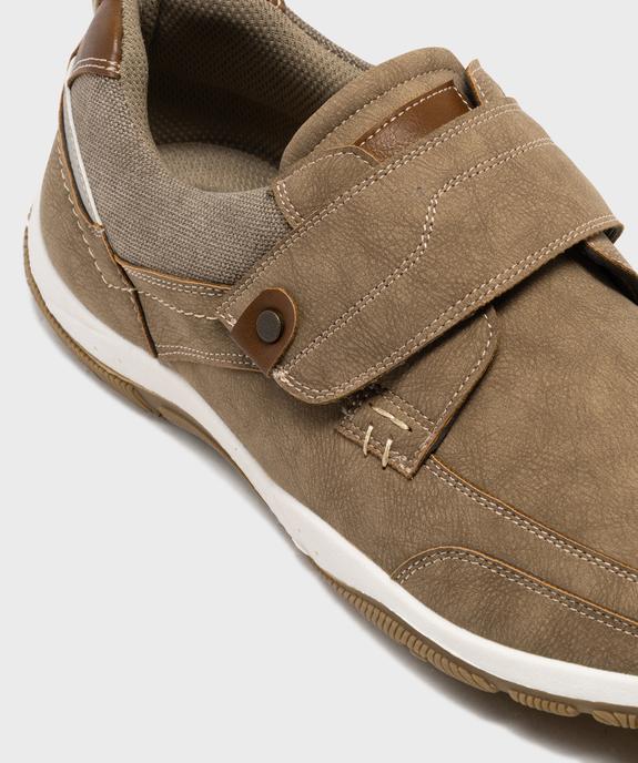 Derbies confort à scratch homme vue6 - G'FLEX - GEMO