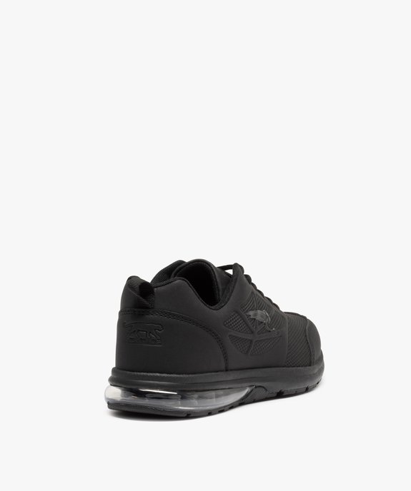 Baskets homme unies à semelle bulle d’air - Airness vue4 - AIRNESS - GEMO