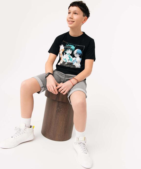 Tee-shirt garçon avec motif - My Hero Academia vue6 - MY HERO ACADEMIA - GEMO