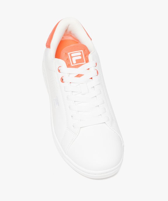 Baskets femme à détails contrastés - Fila Crosscourt vue5 - FILA - GEMO