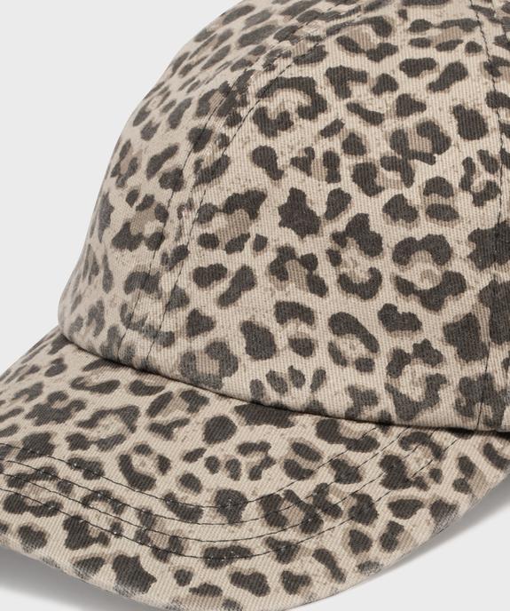 Casquette à imprimé léopard femme vue3 - GEMO (ACCESS) - GEMO