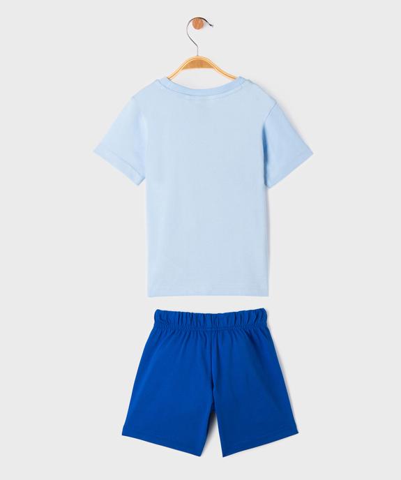 Ensemble de sport bébé garçon tee-shirt et short - Adidas vue4 - ADIDAS - GEMO