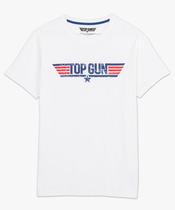 Tee-shirt homme à manches courtes imprimé Top Gun vue4 - TOP GUN - GEMO