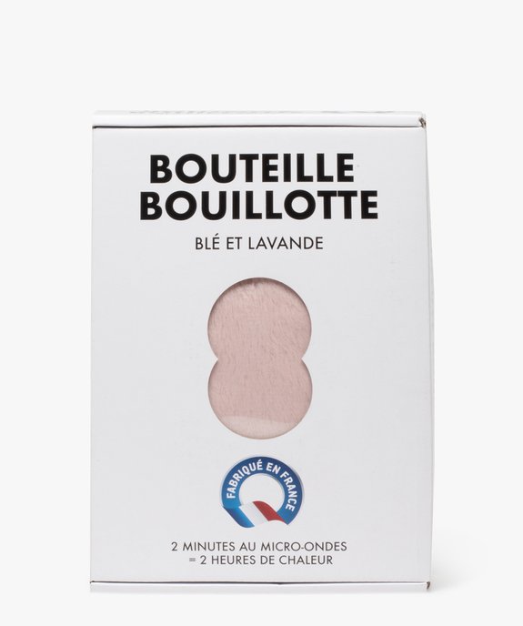 Bouillotte en matière peluche forme bouteille vue1 - AUTRES MARQUES - GEMO