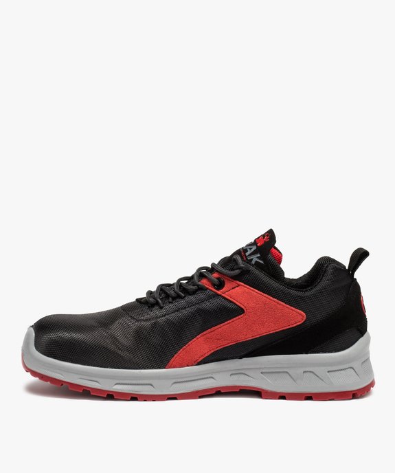 Chaussures de sécurité homme bicolores - Obak vue3 - OBAK - GEMO