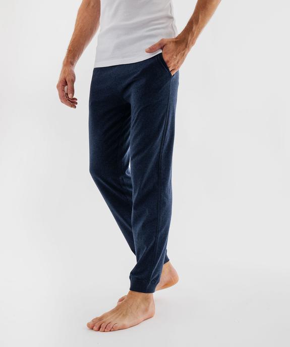 Pantalon de pyjama en jersey à taille élastique homme vue9 - GEMO(HOMWR HOM) - GEMO