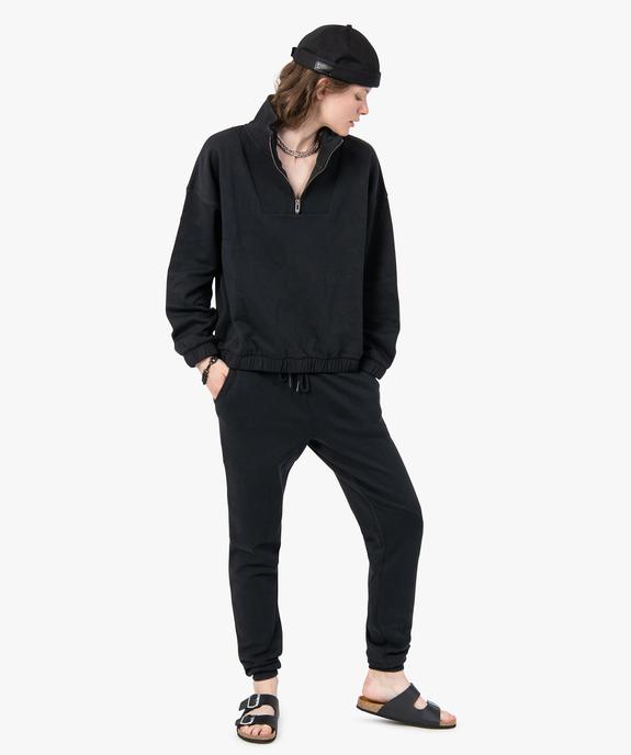 Pantalon de jogging femme molletonné vue5 - GEMO(FEMME PAP) - GEMO