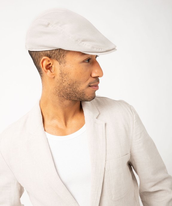 Casquette plate en toile homme vue7 - GEMO (ACCESS) - GEMO