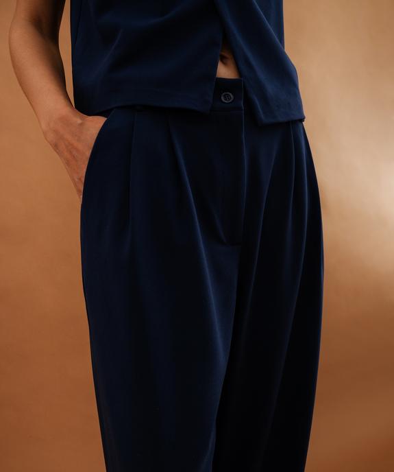 Pantalon fluide Wide leg femme vue3 - GEMO(FEMME PAP) - GEMO