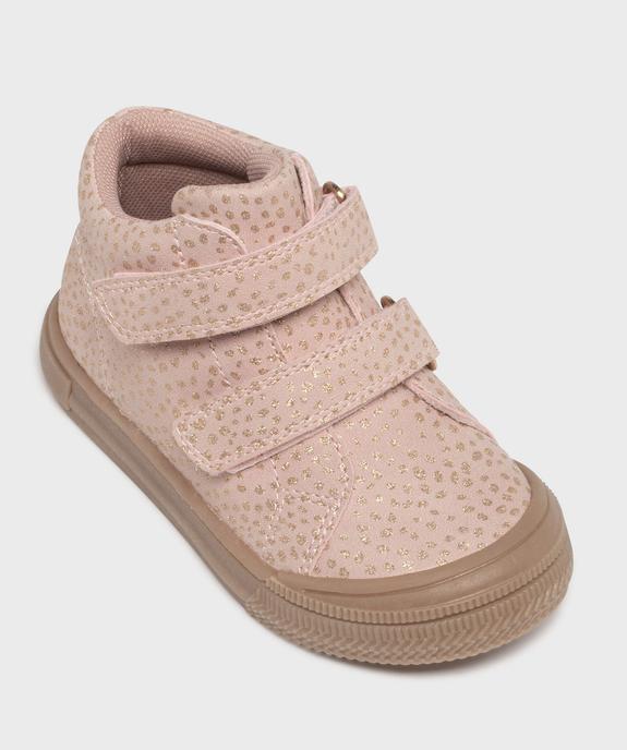 Boots à pois pailletés et scratch bébé fille - Lovely Wings vue6 - LOVELY WINGS - GEMO