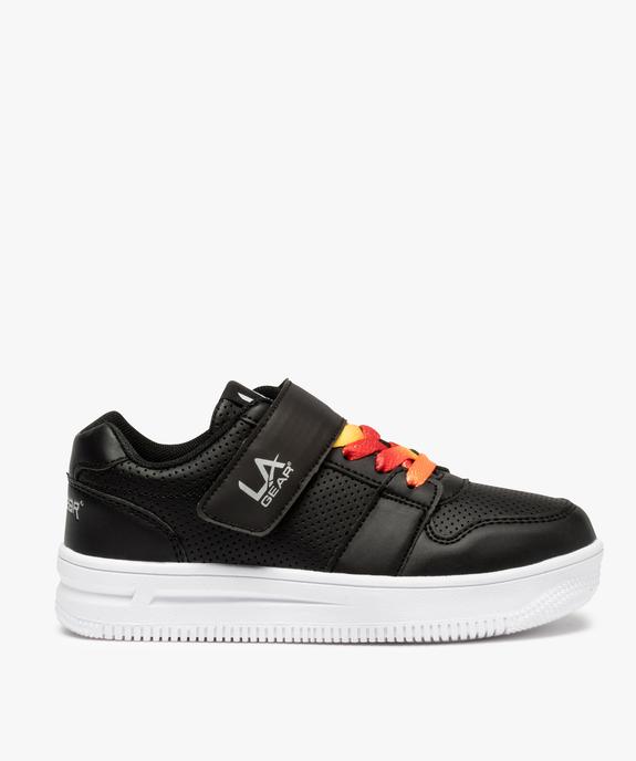 Baskets fille semi-montantes à scratch lumineux – LA Gear vue1 - L.A. GEAR - GEMO