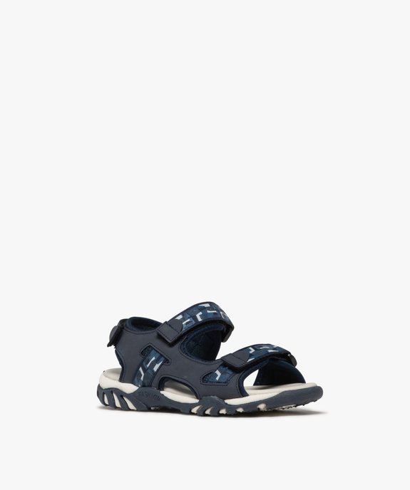 Sandales à 3 brides scratch garçon - Buggyshoes vue2 - BUGGY - GEMO