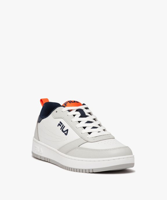 Baskets homme à lacets avec semelle épaisse bicolore - Fila vue3 - FILA - GEMO