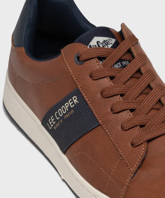 Baskets basses à lacets avec semelle contrastante homme - Lee Cooper vue6 - LEE COOPER - GEMO
