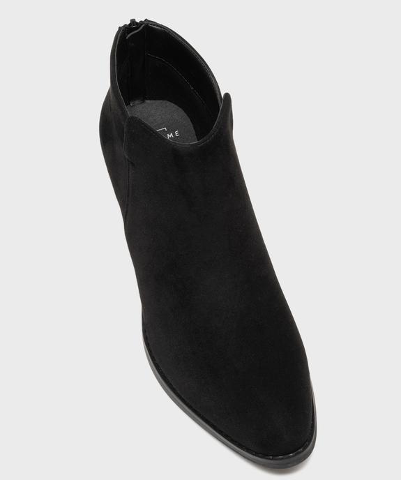 Bottines à talon imprimé léopard femme - Follow Me vue5 - FOLLOW ME - GEMO