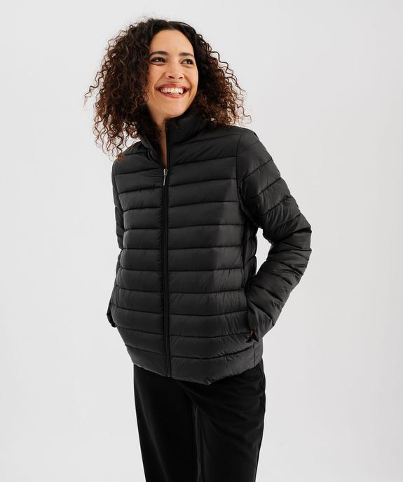 Doudoune légère avec col montant femme vue2 - GEMO(FEMME PAP) - GEMO