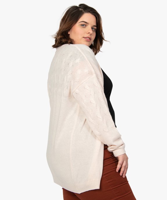 Gilet femme en polyester recylclé vue3 - GEMO 4G GT - GEMO