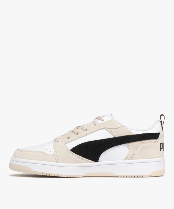 Baskets Rebound V6 Low SD à lacets homme - Puma vue3 - PUMA - GEMO