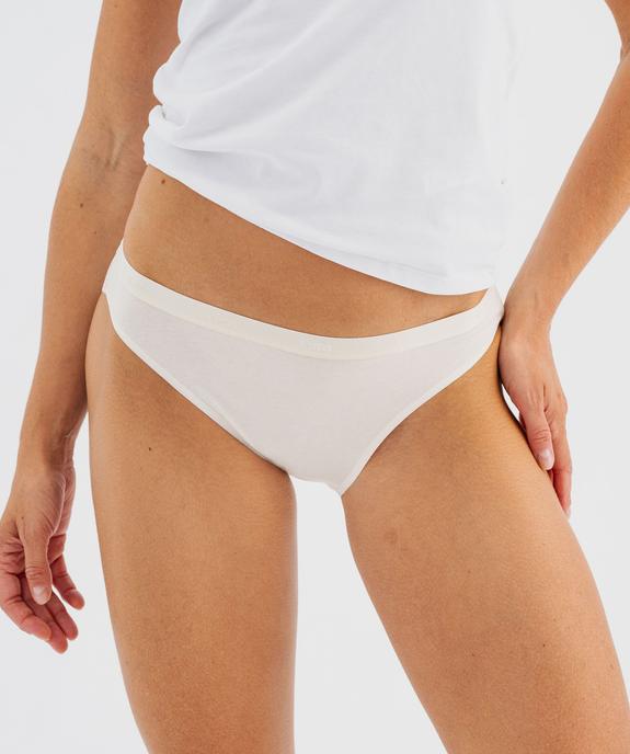 Culottes en coton stretch femme (lot de 5) - Les Pockets Eco DIM vue4 - DIM - GEMO