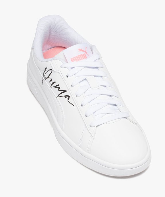 Baskets fille unies style rétro à semelle fine - Puma vue5 - PUMA - GEMO