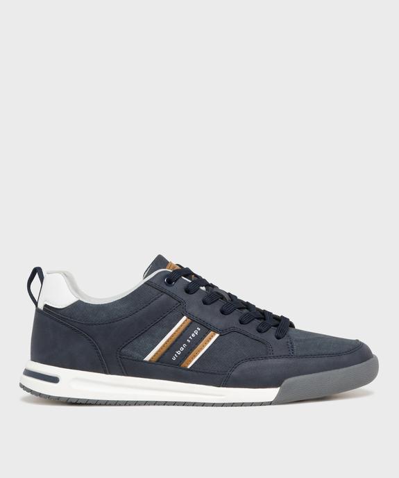 Tennis en toile look urbain homme - Urban Steps vue1 - URBAN STEPS GEMO FOR GOOD - GEMO