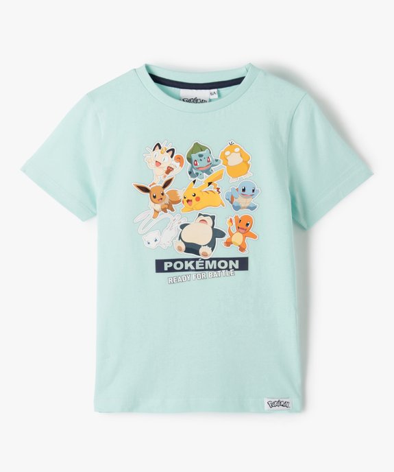 Tee-shirt garçon avec motifs colorés - Pokemon vue2 - POKEMON - GEMO