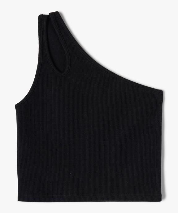 Débardeur fille coupe courte et asymétrique  vue2 - GEMO (JUNIOR) - GEMO