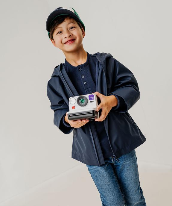 Tee-shirt manches longues en maille nid d’abeille garçon vue5 - GEMO 4G GARCON - GEMO