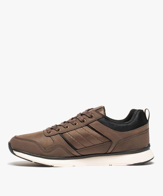 Baskets homme bicolores inspiration rétro running - Kappa vue3 - KAPPA - GEMO