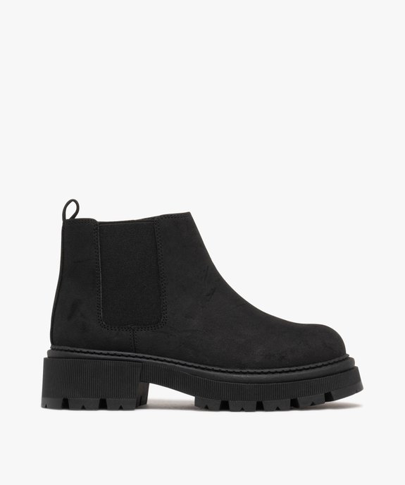 Bottines fille style Chelsea à semelle chunky vue1 - LOVELY WINGS GEMO FOR GOOD - GEMO