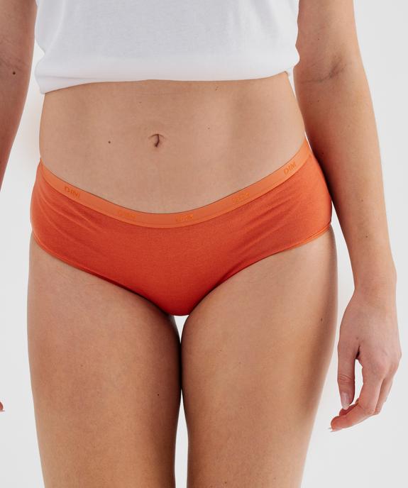 Boxers en coton stretch femme (lot de 5) - Dim Pocket vue7 - DIM - GEMO
