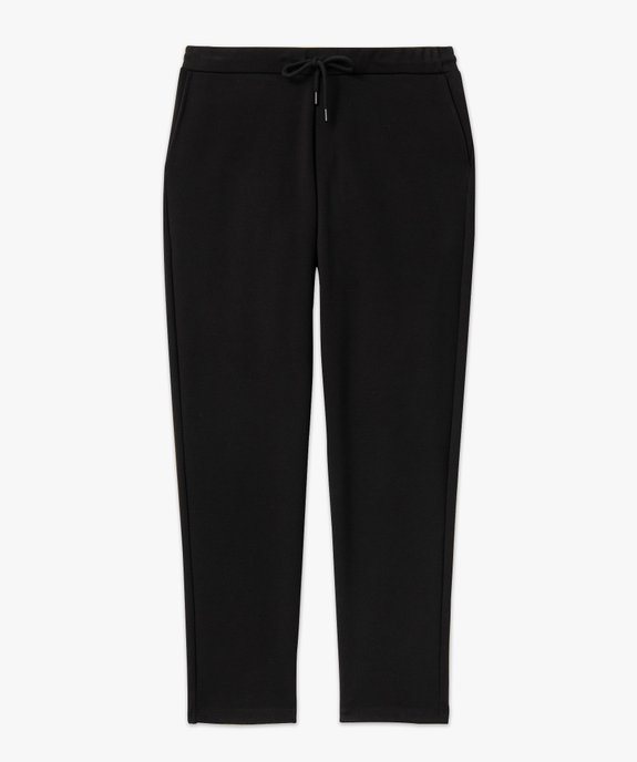 Pantalon en maille sergée casual homme vue4 - GEMO (HOMME) - GEMO
